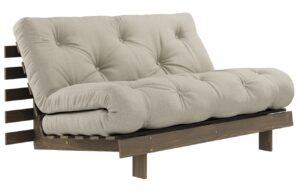 Karup Design Lněná rozkládací pohovka Roots 140 cm