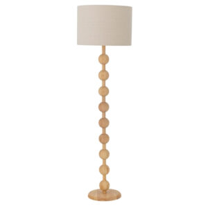 Bloomingville Dřevěná stojací lampa Giacoma 154