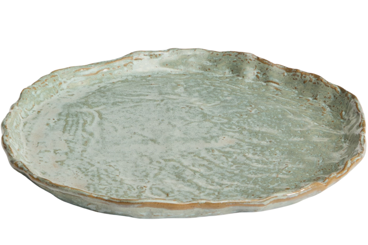 Kave Home Šedý keramický talíř Alenia 26 cm