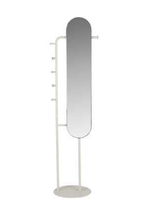 Zuiver Béžové kovové stojací zrcadlo VERO 179 cm