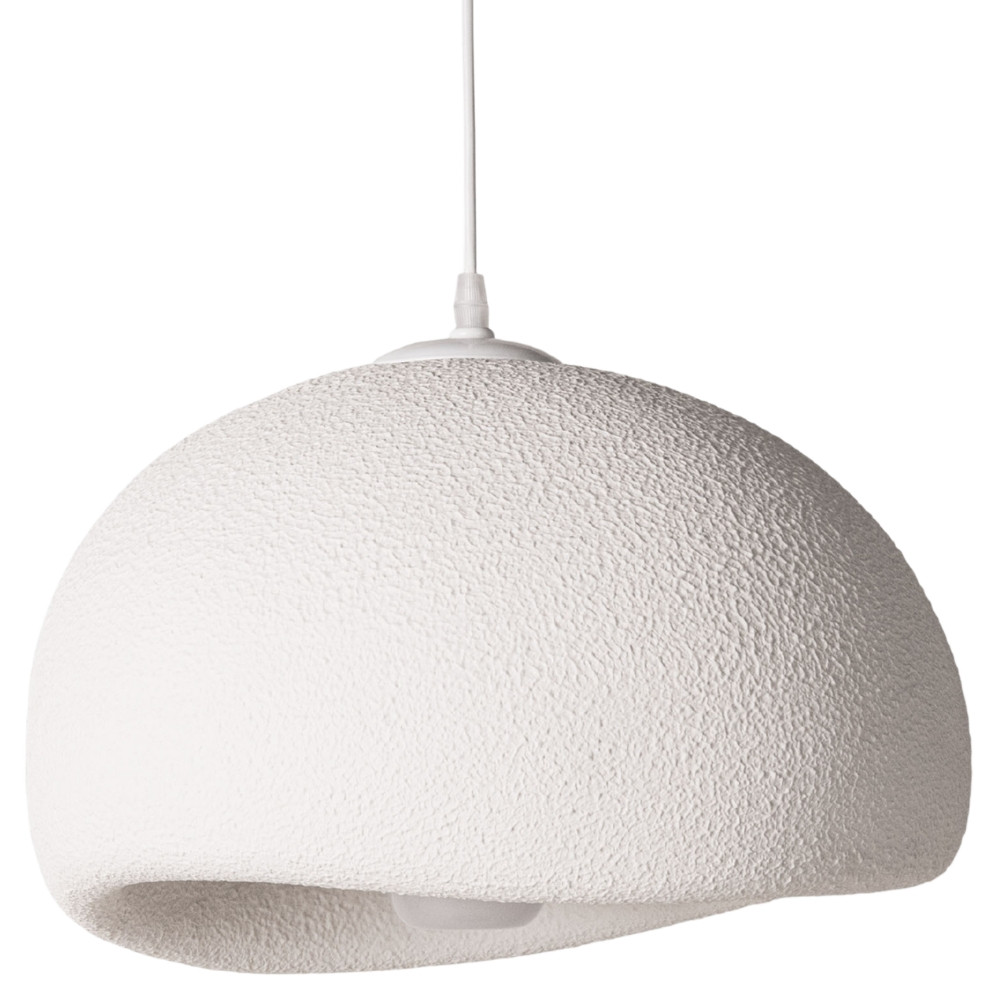 Micadoni Bílé závěsné světlo Edu 60 cm