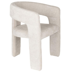 Housecraft Living Béžová čalouněná jídelní židle Valentin