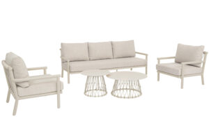 Bizzotto Béžový zahradní set pohovky