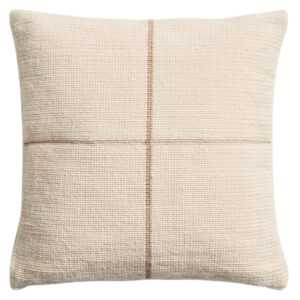Kave Home Béžový povlak na polštář Atima 45 x 45 cm