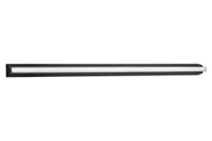 Nova Luce Černé kovové nástěnné LED světlo Endo 82 cm
