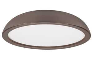 Nova Luce Hnědé kovové stropní LED světlo Felicia 45 cm